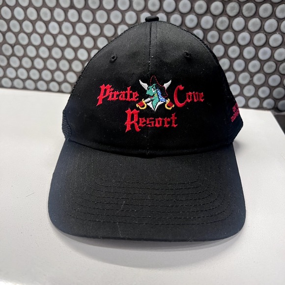 Yupoong Other - Pirate Cove Resort California Hat Cap Adult Snap Back Trucker Mesh Adjustable
